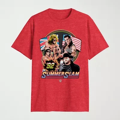 Novelty Mens Crew Neck Short Sleeve Regular Fit Graphic T-Shirt