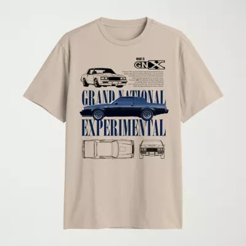 Novelty Mens Crew Neck Short Sleeve Regular Fit Graphic T-Shirt