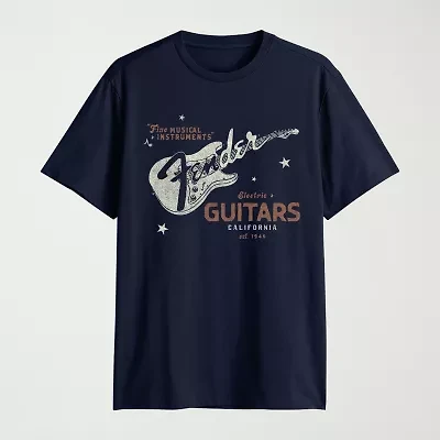 Novelty Mens Crew Neck Short Sleeve Regular Fit Graphic T-Shirt
