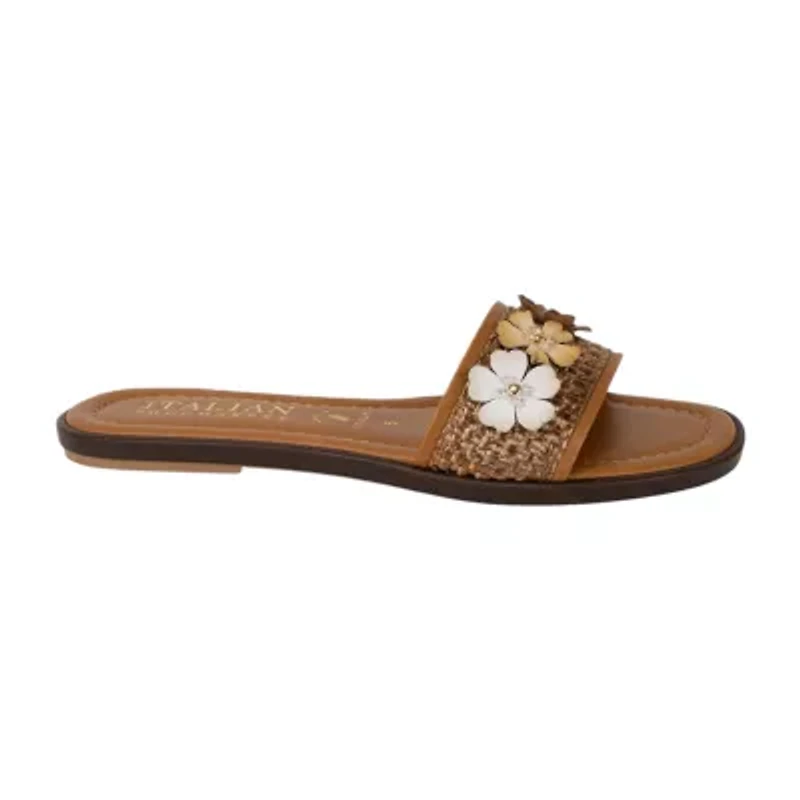 Italian Shoemakers Womens Flat Sandals