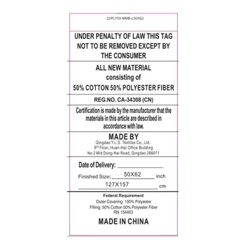 Donna Sharp Blue Diamond Washable Throw