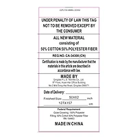 Donna Sharp Blue Diamond Washable Throw