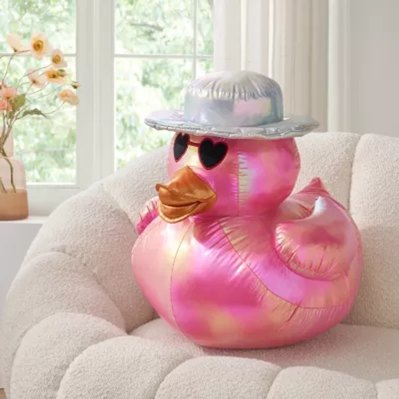Novelty Duck Throw Pillow