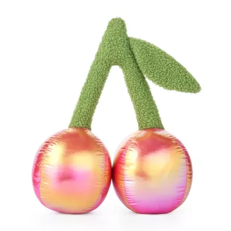 Novelty Cherry Throw Pillow