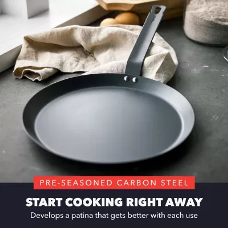 Bobby Flay By Greenpan Carbon Steel 11" Frying Pan