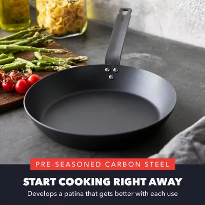 Bobby Flay By Greenpan Carbon Steel 10" Frying Pan