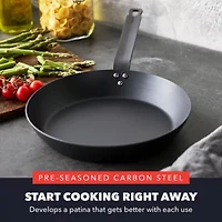 Bobby Flay By Greenpan Carbon Steel 10" Frying Pan