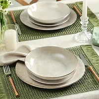 Christian Siriano New York Onyx 12-pc. Porcelain Dinnerware Set