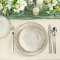 Christian Siriano New York Onyx 12-pc. Porcelain Dinnerware Set