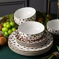Christian Siriano New York Majestic -pc. Porcelain Dinnerware Set