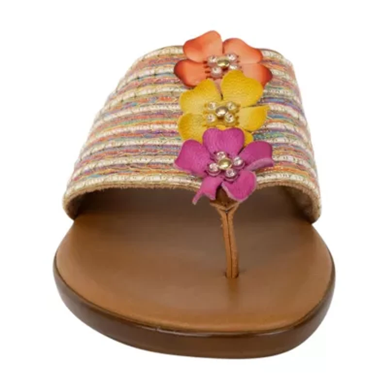 Italian Shoemakers Womens Klaire Wedge Sandals