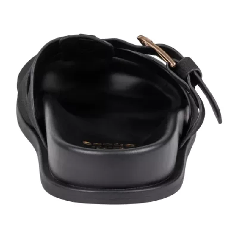 GC Shoes Womens Lovely Buckled Fisherman Flat Sandals