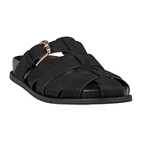 GC Shoes Womens Lovely Buckled Fisherman Flat Sandals