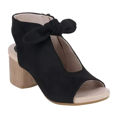 GC Shoes Womens Kimora Shootie Heeled Sandals