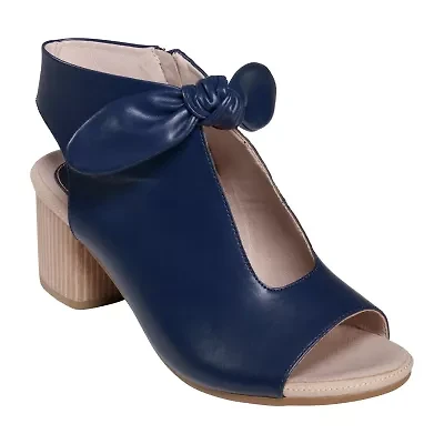 GC Shoes Womens Kimora Shootie Heeled Sandals