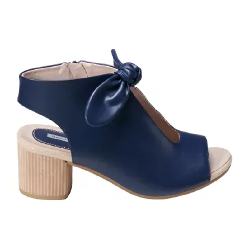 GC Shoes Womens Kimora Shootie Heeled Sandals