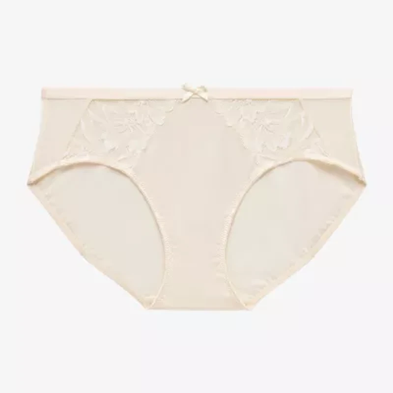Ambrielle Tulip Lace Shine Hipster Panty