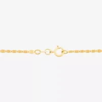 Gold Addiction Womens 10K Gold 18 Inch Chain Necklace