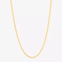 Gold Addiction Womens 10K Gold 18 Inch Chain Necklace