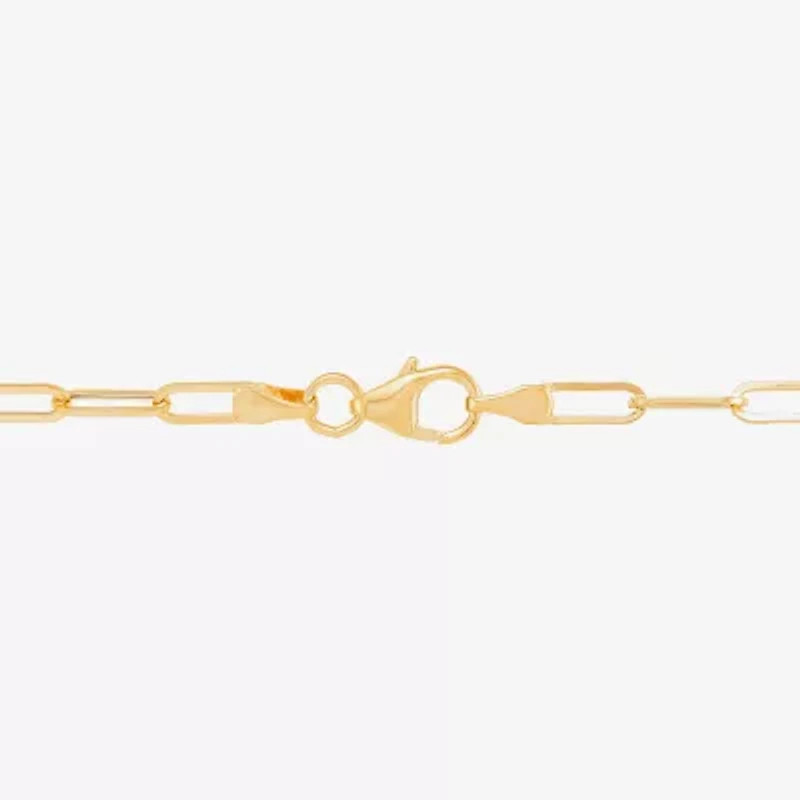 Gold Addiction Lariat Style Womens 10K Gold 18 Inch Y Necklace