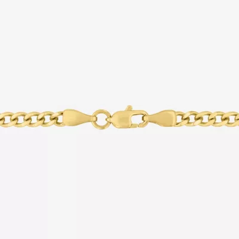 Religious Jewelry Cross (H-I / I2-I3) Mens Diamond Accent Genuine White Diamond Accent Stainless Steel Cross 24 Inch Pendant Necklace