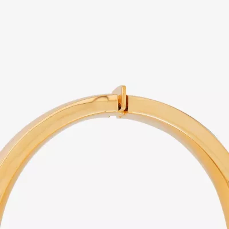 Silver Addiction Womens 14K Gold Over Silver Bangle Bracelet