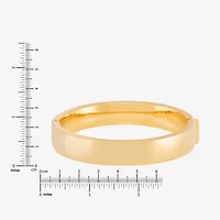 Silver Addiction Womens 14K Gold Over Silver Bangle Bracelet