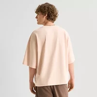 Arizona Oversized Boxy Fit Mens Crew Neck Short Sleeve T-Shirt