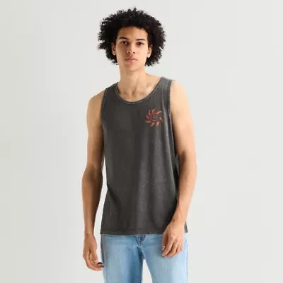 Arizona Mens Crew Neck Sleeveless Tank Top