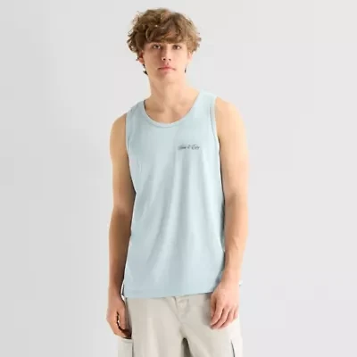 Arizona Mens Crew Neck Sleeveless Tank Top