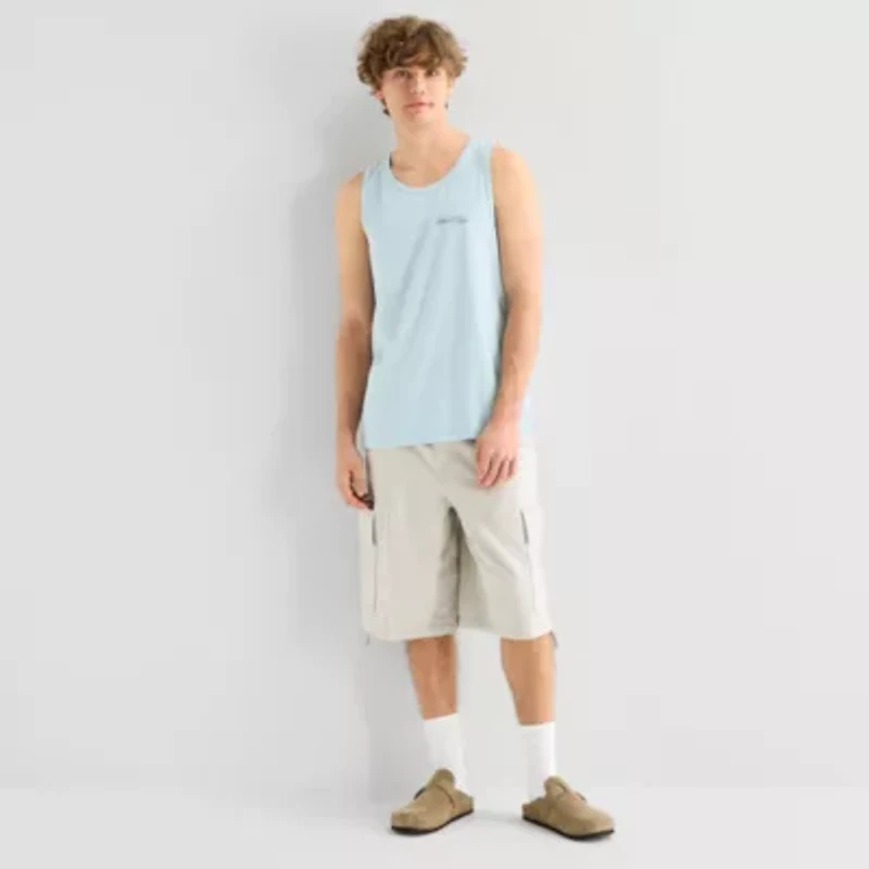 Arizona Mens Crew Neck Sleeveless Tank Top