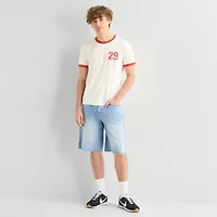 Arizona Slim Fit Mens Crew Neck Short Sleeve Graphic T-Shirt