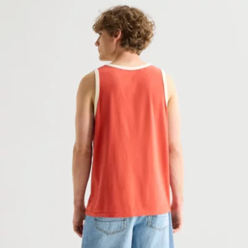 Arizona Mens Crew Neck Sleeveless Tank Top