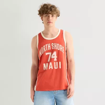 Arizona Mens Crew Neck Sleeveless Tank Top
