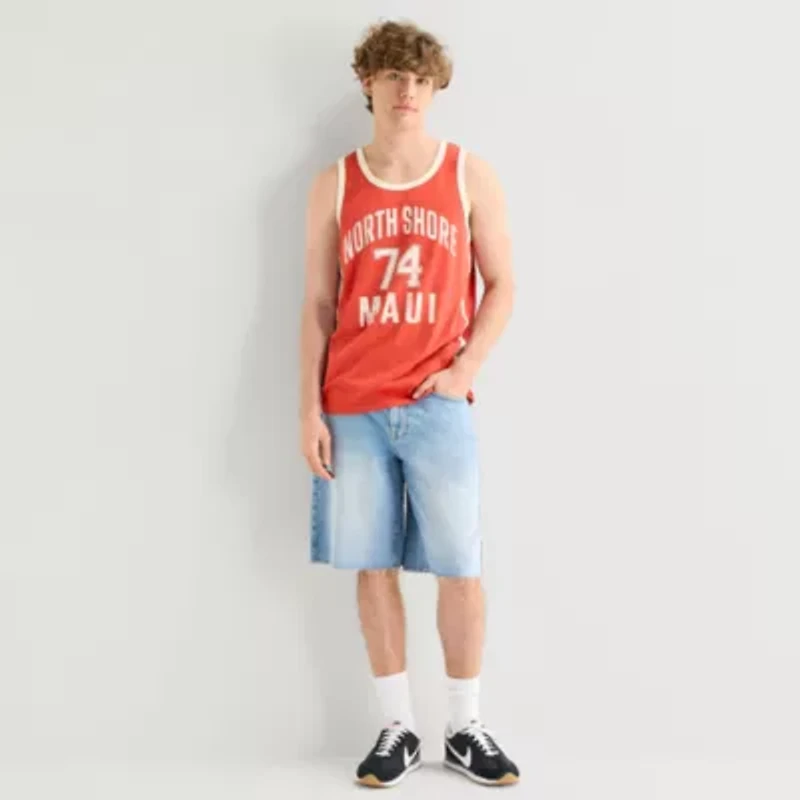 Arizona Mens Crew Neck Sleeveless Tank Top