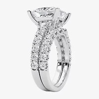 Grown Gorgeous (F / Vs2) Womens 5/ Ct. T.W. Lab White Diamond 14K Gold Side Stone Bridal Set