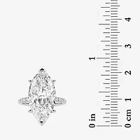 Grown Gorgeous (F / Vs2) Womens 7 Ct.T.W. Lab White Diamond 14K Gold Marquise Side Stone Engagement Ring