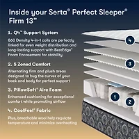 The Serta Perfect Sleeper Mondale 13" Firm Tight Top - Mattress Only