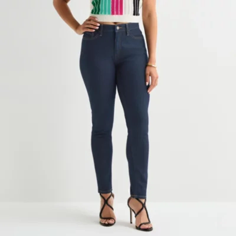 Bold Elements Womens High Rise Slim Leg Jean