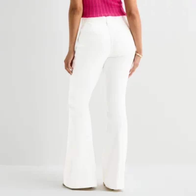 Bold Elements Womens High Rise Flare Leg Jean