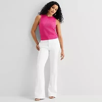 Bold Elements Womens High Rise Flare Leg Jean