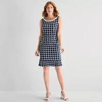 Maya Brooke Womens Jacket Dress