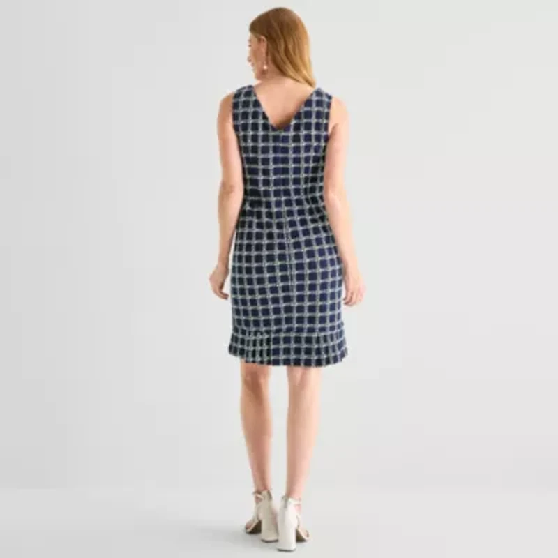 Maya Brooke Womens Jacket Dress
