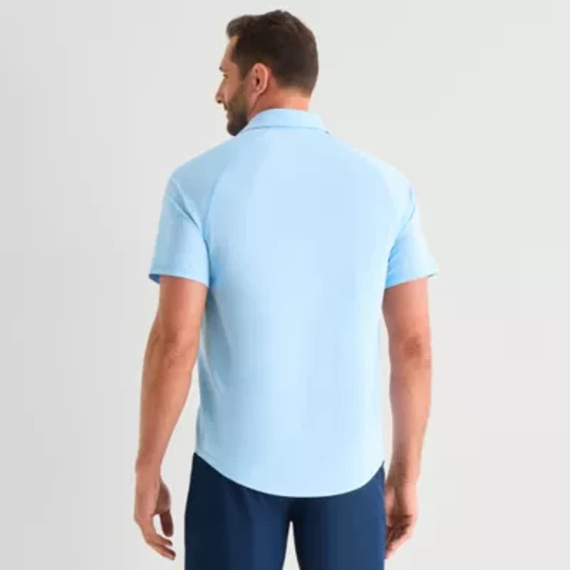 Xersion Mens Short Sleeve Polo Shirt