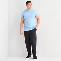 Xersion Mens Drawstring Waist Straight Mid Rise Loose Fit Big and Tall Sweatpant