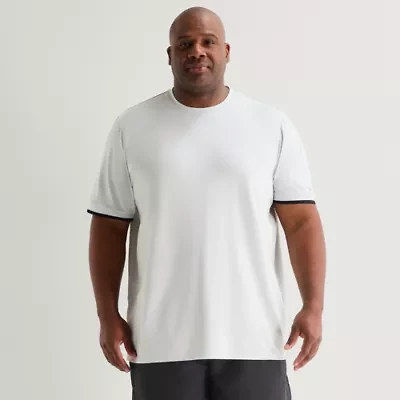 Shaquille O'Neal XLG™ Mens Crew Neck Short Sleeve Active Big T-Shirt
