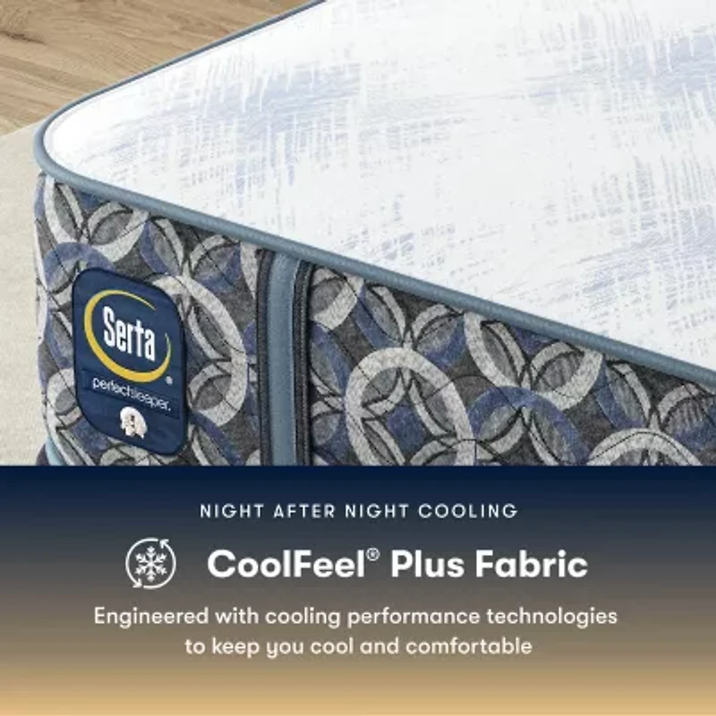 The Serta Perfect Sleeper Morningdale Hybrid 14.5" Plush Tight Top