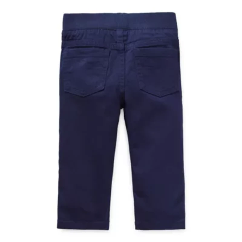 Okie Dokie Baby Boys Straight Original Fit Pull-On Pant