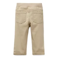 Okie Dokie Baby Boys Straight Original Fit Pull-On Pant