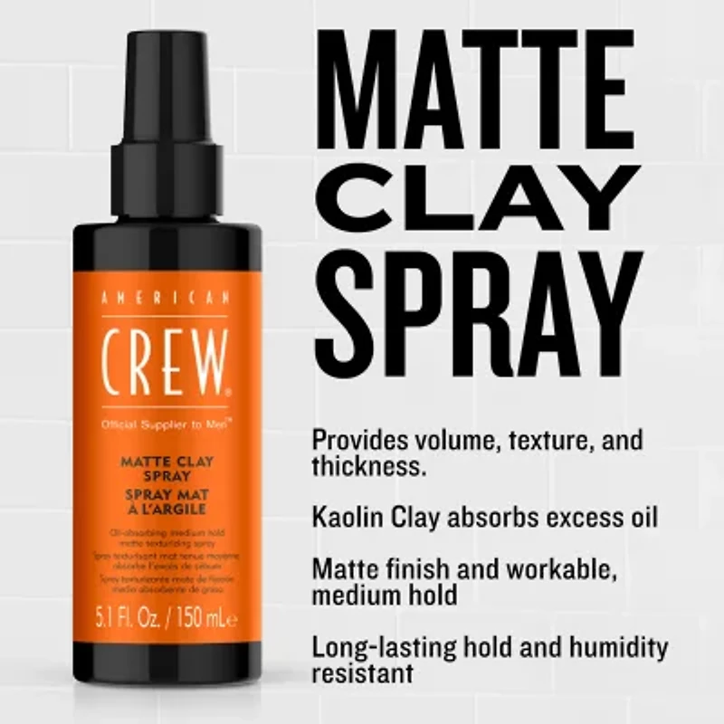 American Crew Matte Clay Hair Spray 5.1 oz.